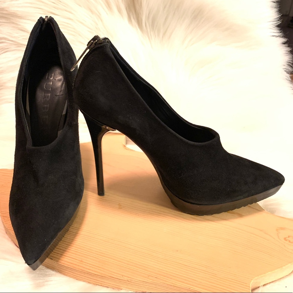 Burberry Suede High Heels